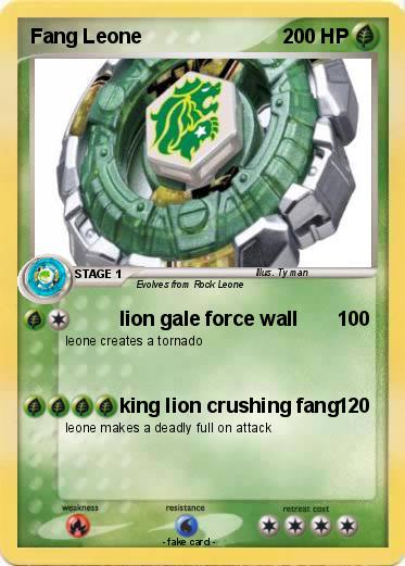 Pokemon Fang Leone
