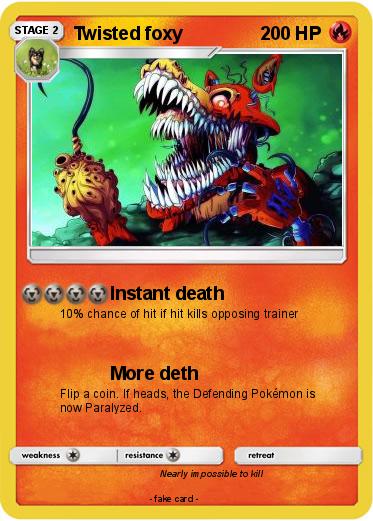 Pokemon Twisted foxy