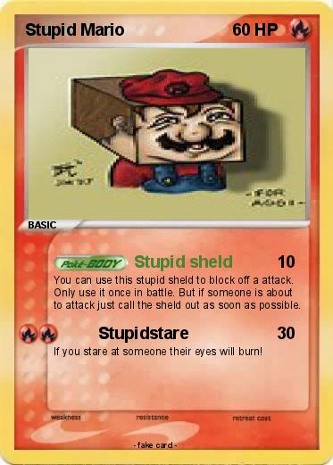 Pokemon Stupid Mario