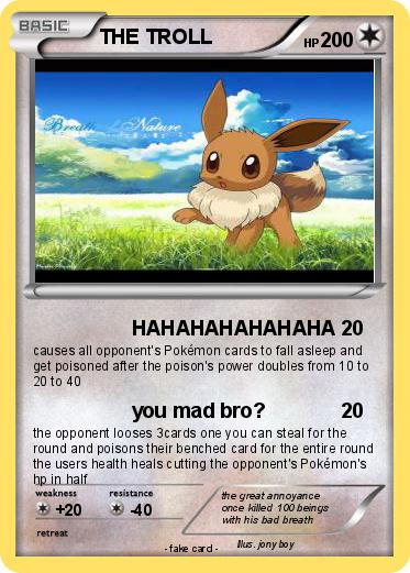 Pokemon THE TROLL