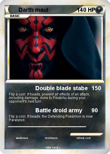 Pokemon Darth maul