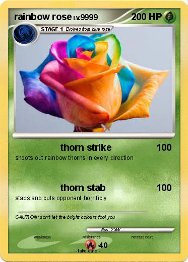 Pokemon rainbow rose
