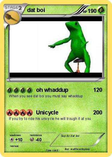 Pokemon dat boi