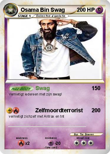 Pokemon Osama Bin Swag