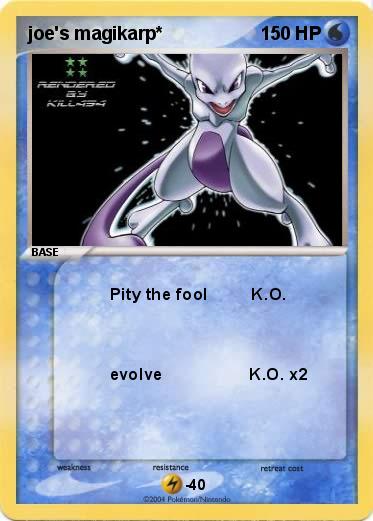 Pokemon joe's magikarp*