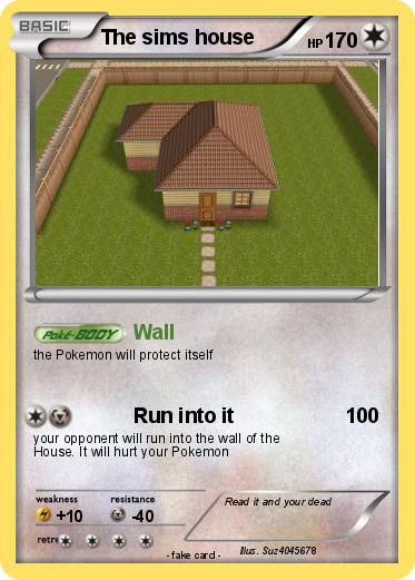 Pokemon The sims house