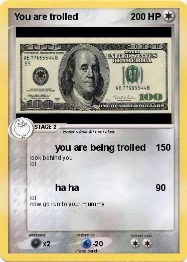 Pokemon You are trolled