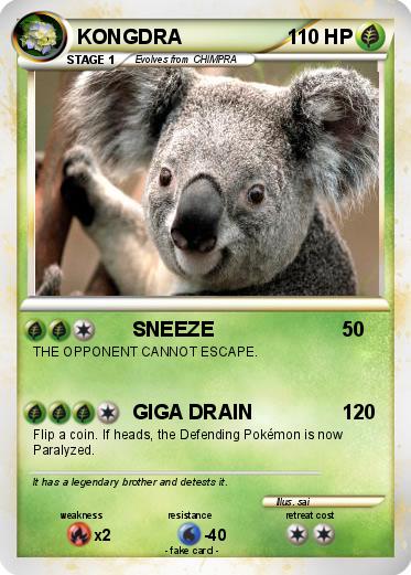 Pokemon KONGDRA