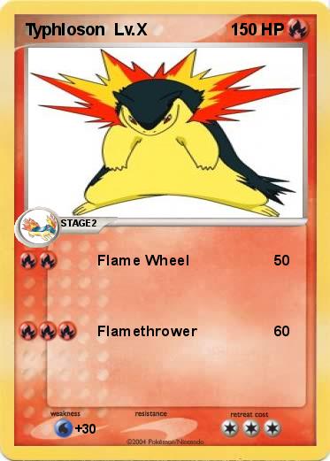 Pokemon Typhloson  Lv.X