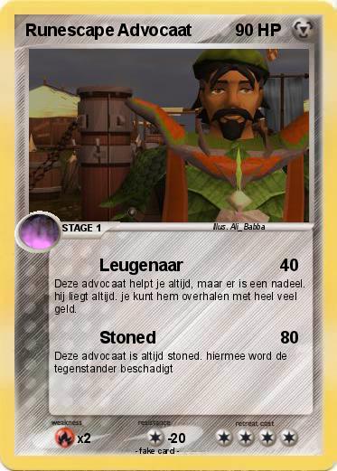 Pokemon Runescape Advocaat