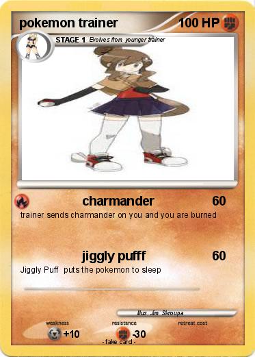 Pokemon pokemon trainer