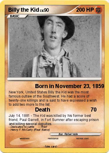 Pokemon Billy the Kid