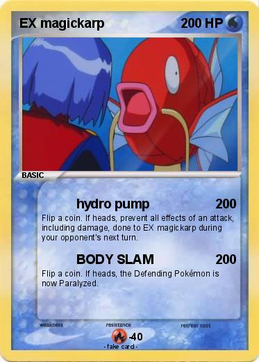 Pokemon EX magickarp