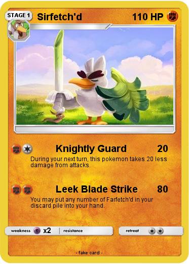 Pokemon Sirfetch'd