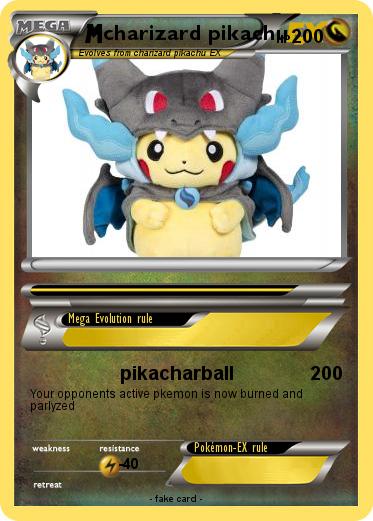 Pokemon charizard pikachu