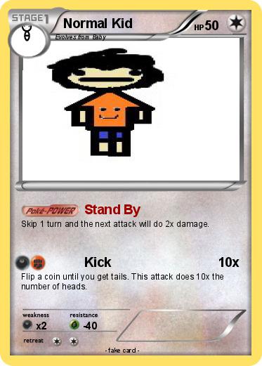 Pokemon Normal Kid