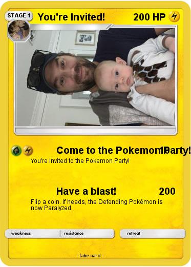 Pokemon You're Invited!