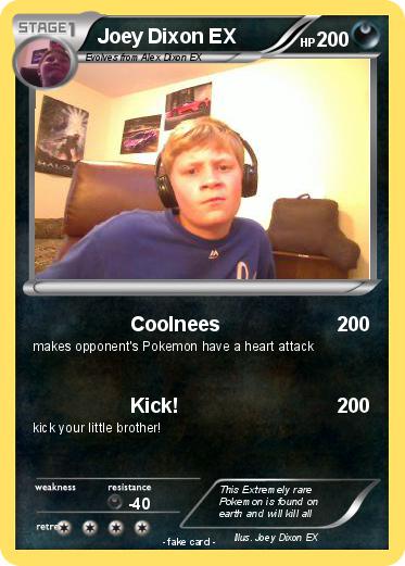 Pokemon Joey Dixon EX