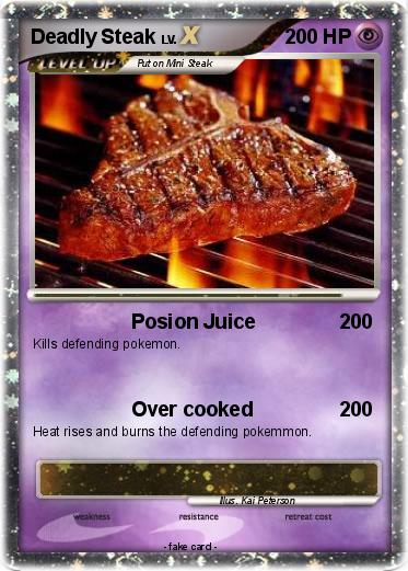 Pokemon Deadly Steak