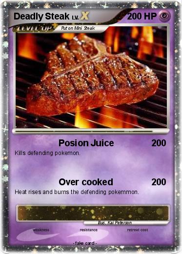 Pokemon Deadly Steak