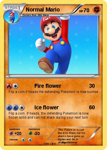 Pokemon Normal Mario Pokemon Normal Mario