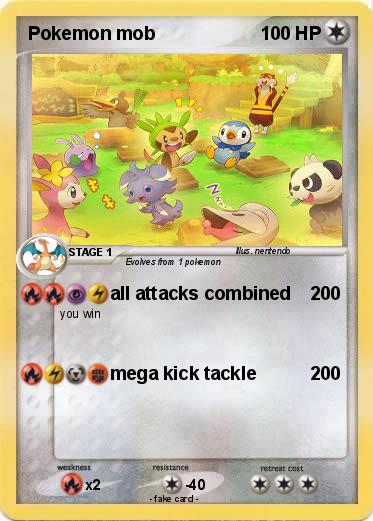 Pokemon Pokemon mob