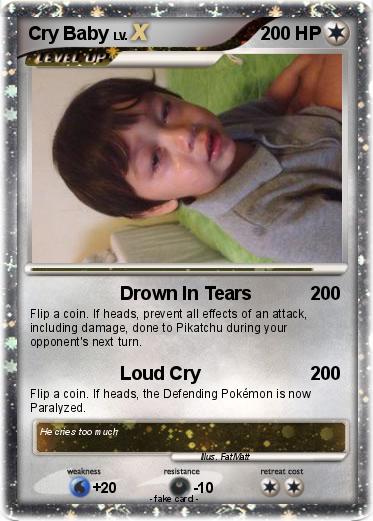 Pokemon Cry Baby