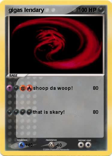 Pokemon gigas lendary