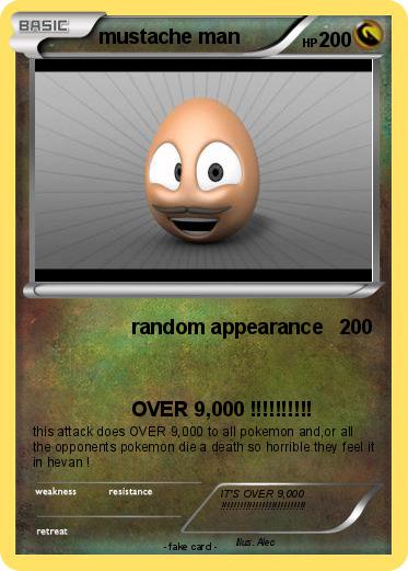 Pokemon mustache man