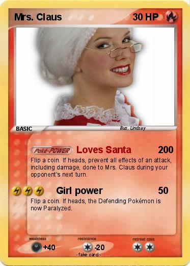 Pokemon Mrs. Claus