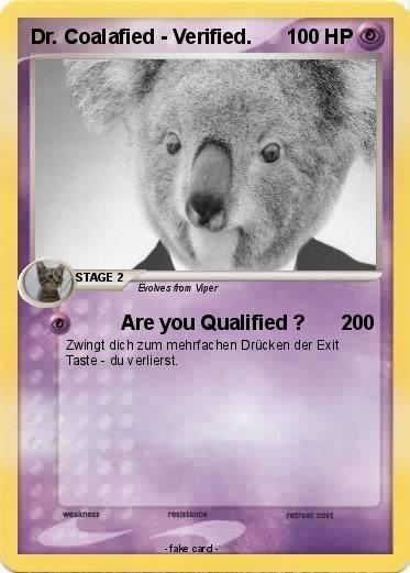 Pokemon Dr. Coalafied - Verified.