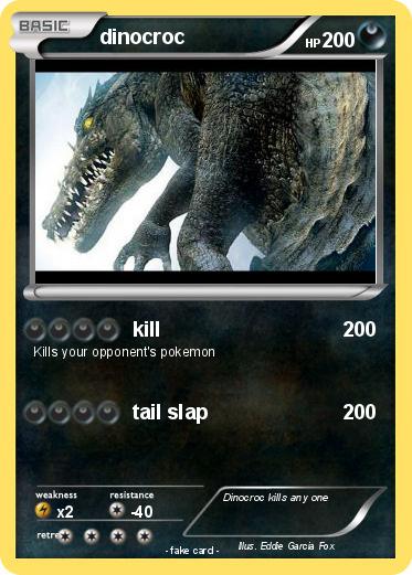 Pokemon dinocroc