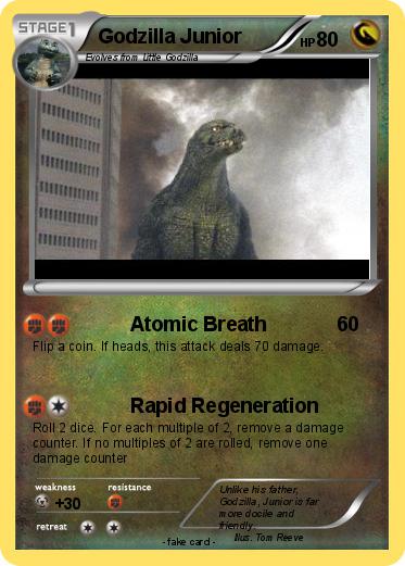 Pokemon Godzilla Junior
