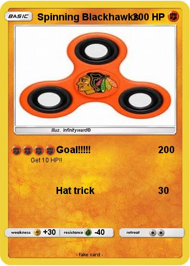 Pokemon Spinning Blackhawks