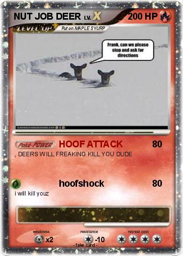 Pokemon NUT JOB DEER