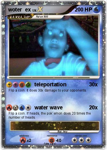 Pokemon woter  ex