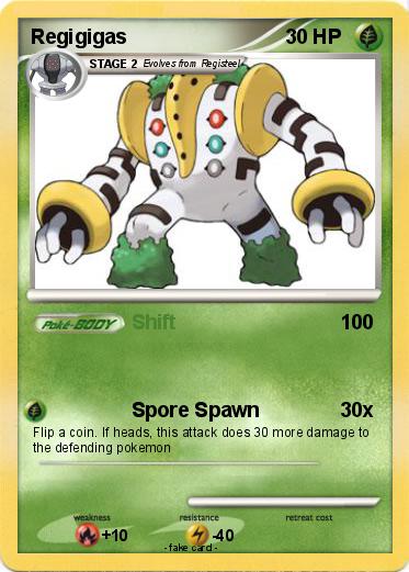 Pokemon Regigigas