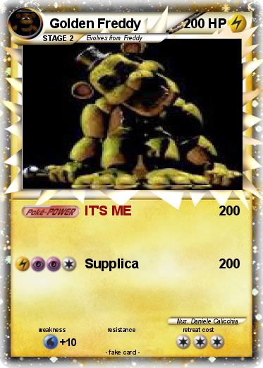 Pokemon Golden Freddy
