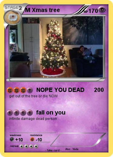 Pokemon M Xmas tree