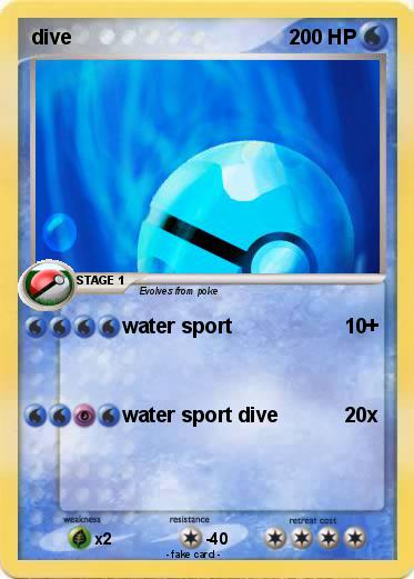 Pokemon dive