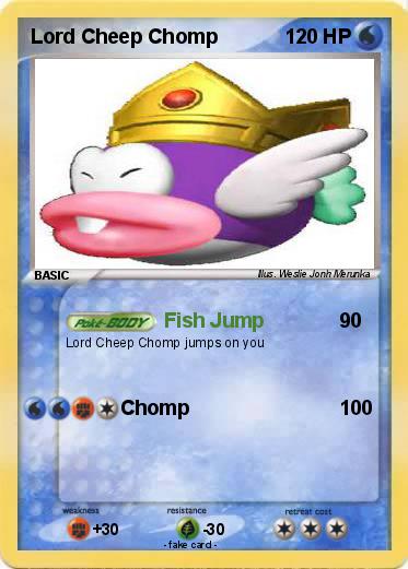 Pokemon Lord Cheep Chomp