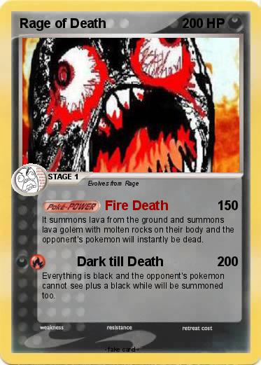 Pokemon Rage of Death