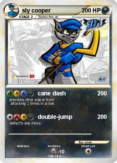 Pokemon sly cooper