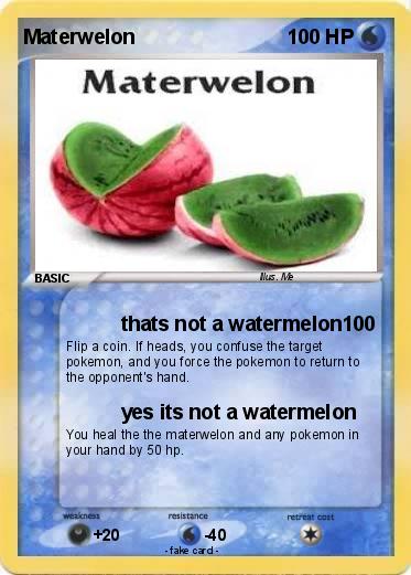 Pokemon Materwelon