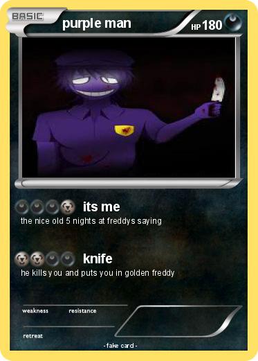 Pokemon purple man