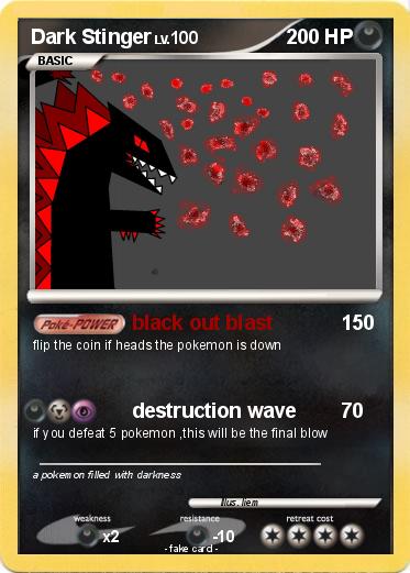 Pokemon Dark Stinger