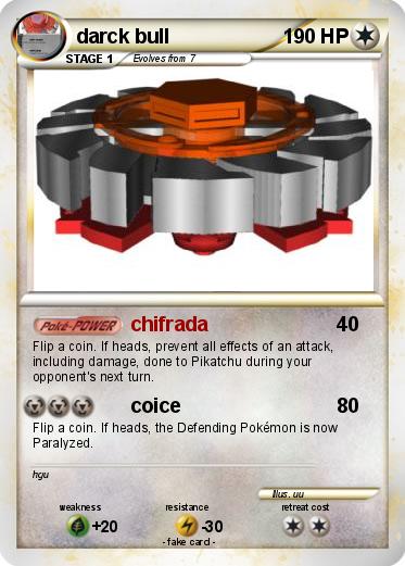 Pokemon darck bull