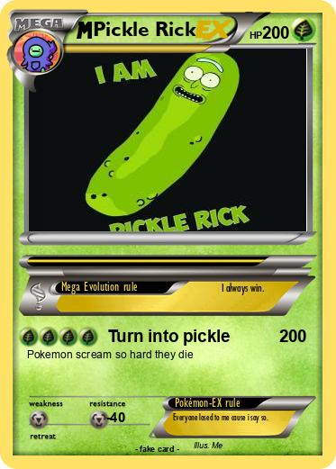 Pokemon Pickle Rick