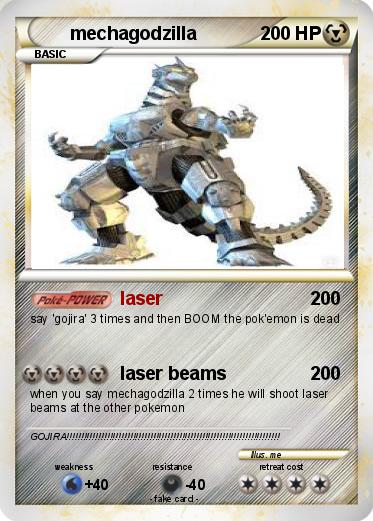 Pokemon mechagodzilla