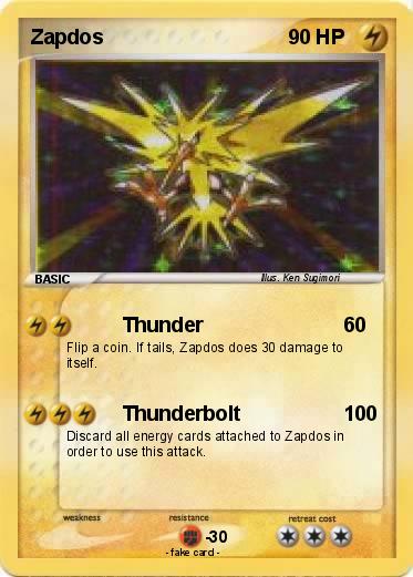 Pokemon Zapdos